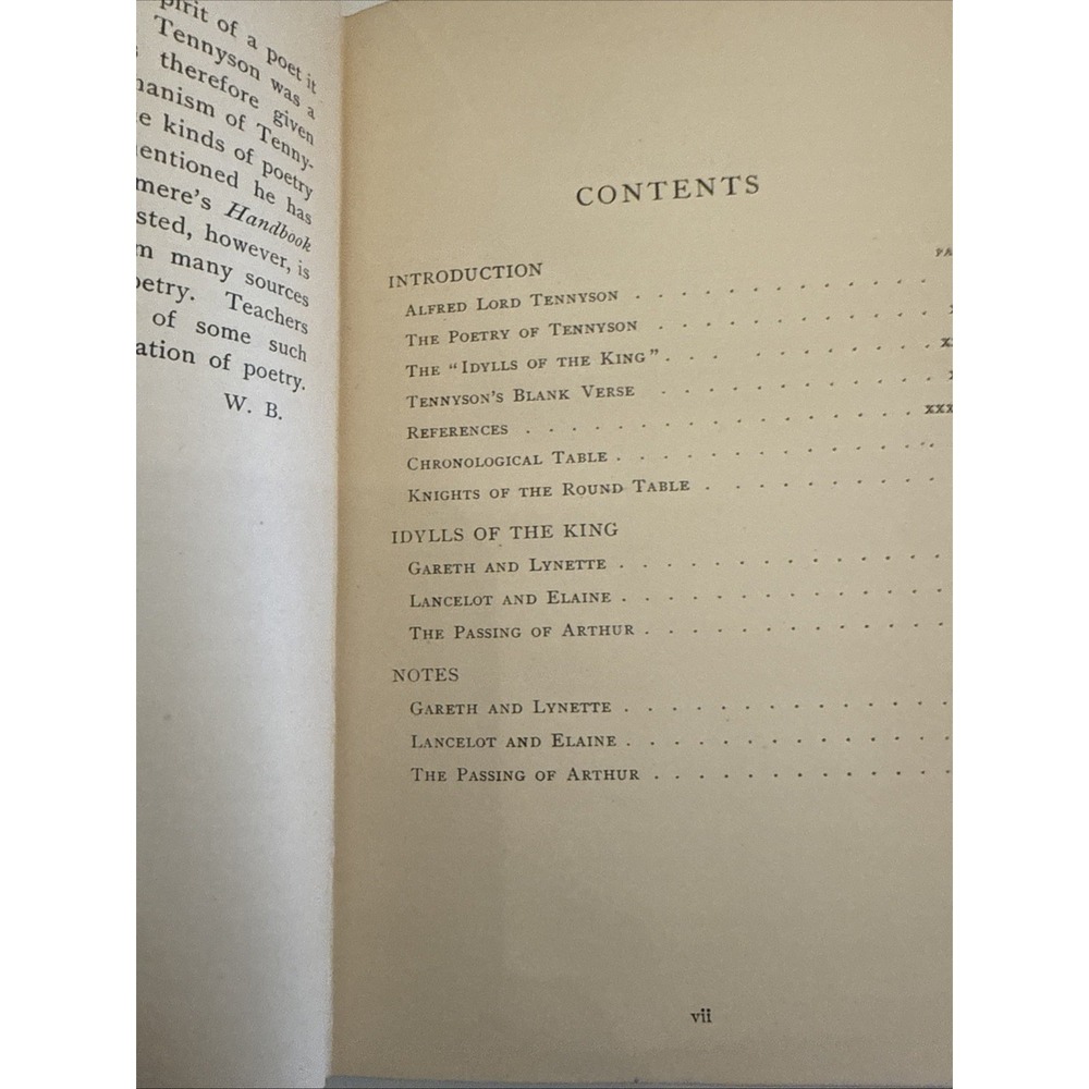 Idylls of the King Selections, Lord Tennyson, Gunn & Co. 1903 Illustrated - Picture 12 of 14